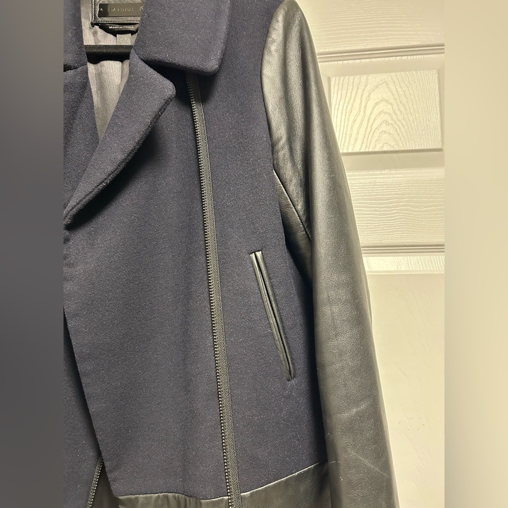 Danier Women's Wool and Leather Jacket - Picture 3 of 15